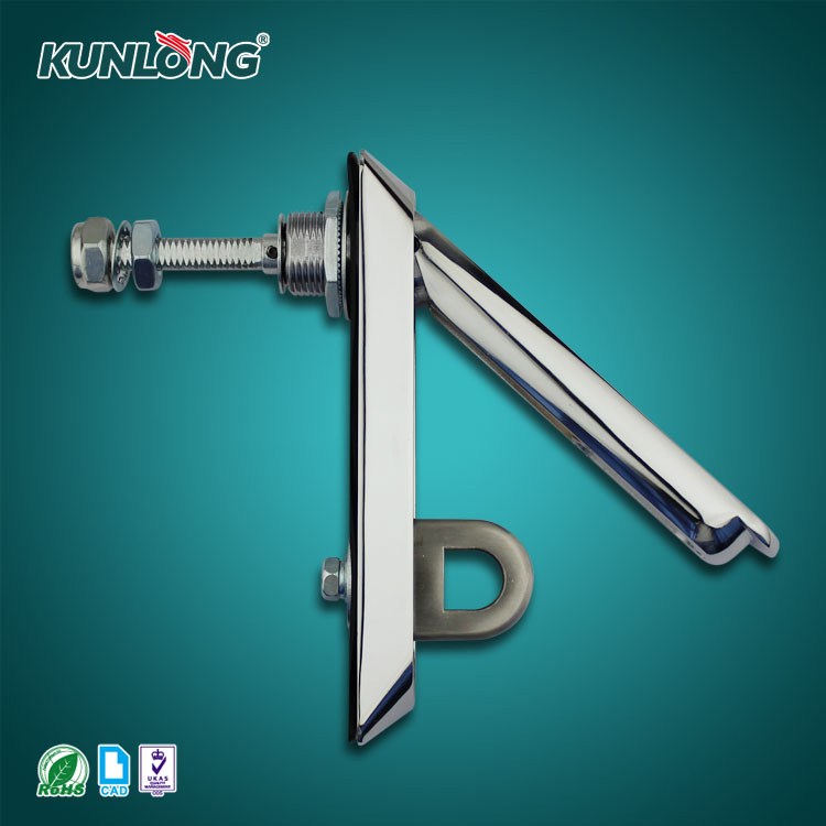 Kunlong Sk1-0738c Door Lock Industrial Sliding Door Flush Stainless Steel Lock