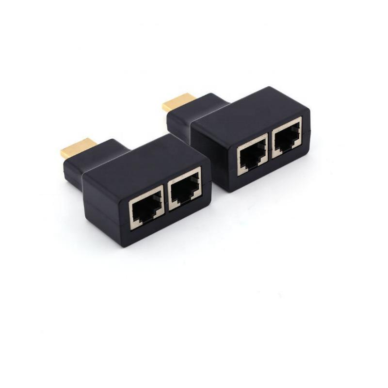 HDMI-удлинитель с Ethernet 30м, конвертер HDMI в AV
