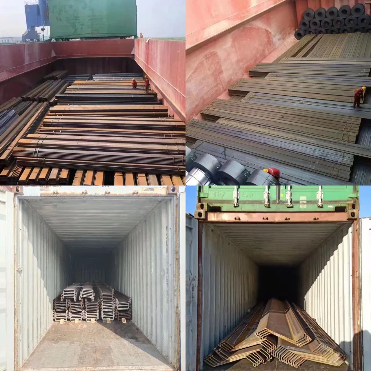 Hot Sale Type 2 Sheet Pile Profile U Z Carbon Sheet Pile