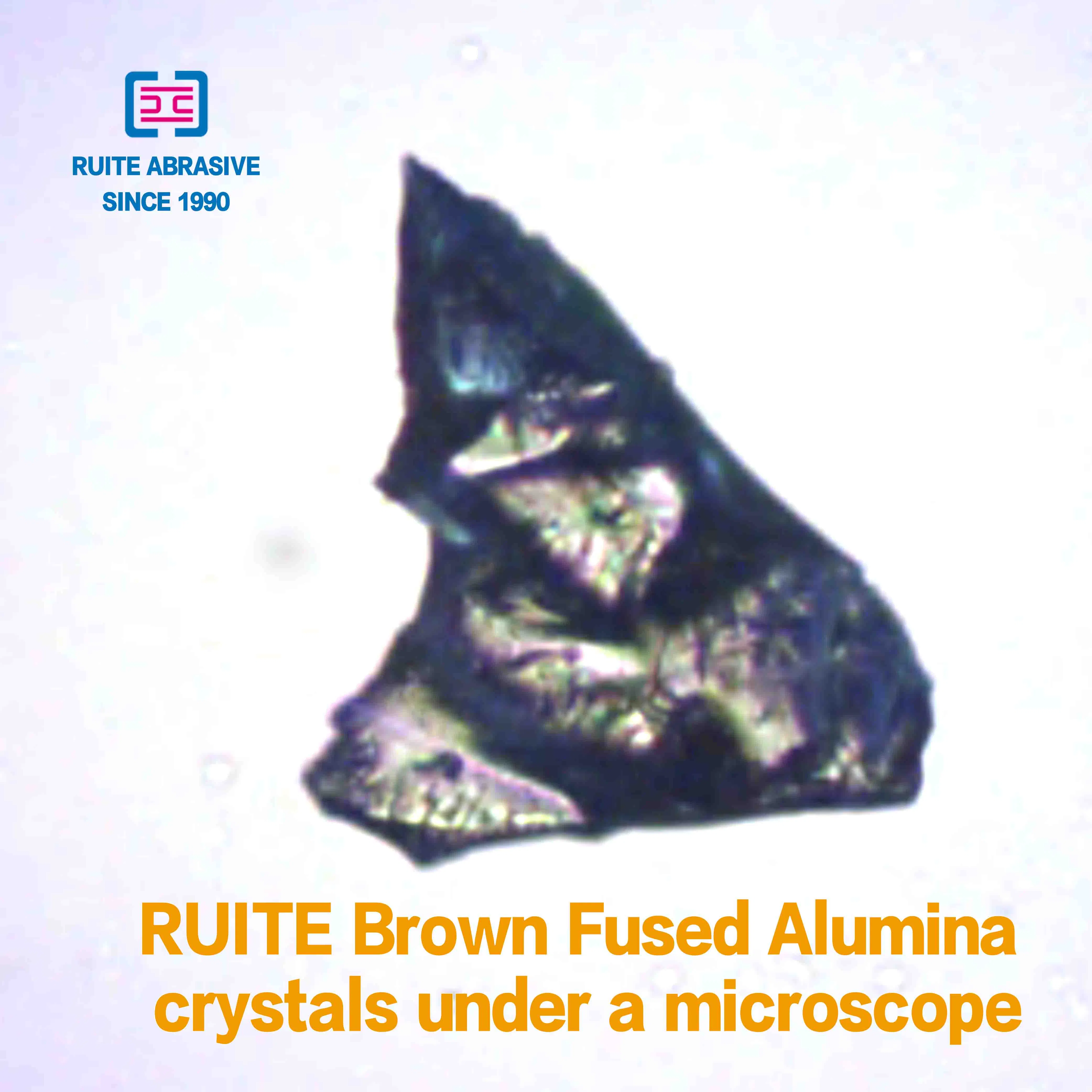Абразивный зерно F24-F60 коричневый электрокорунд