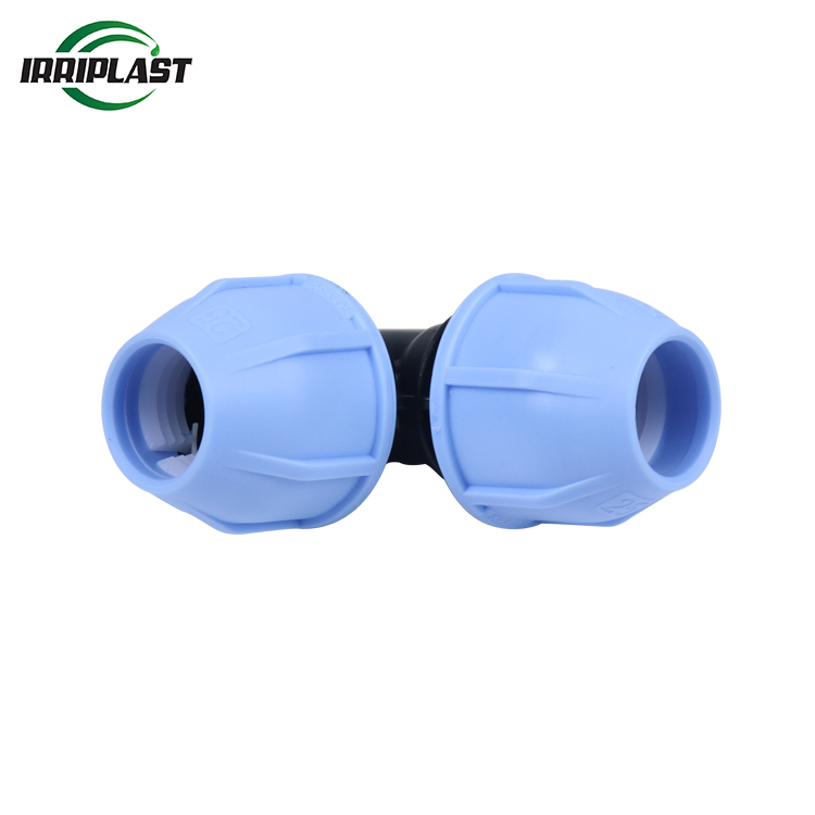 PP Compression Fittings Agricultural Irrigation Accessories Elbow for Water Supply