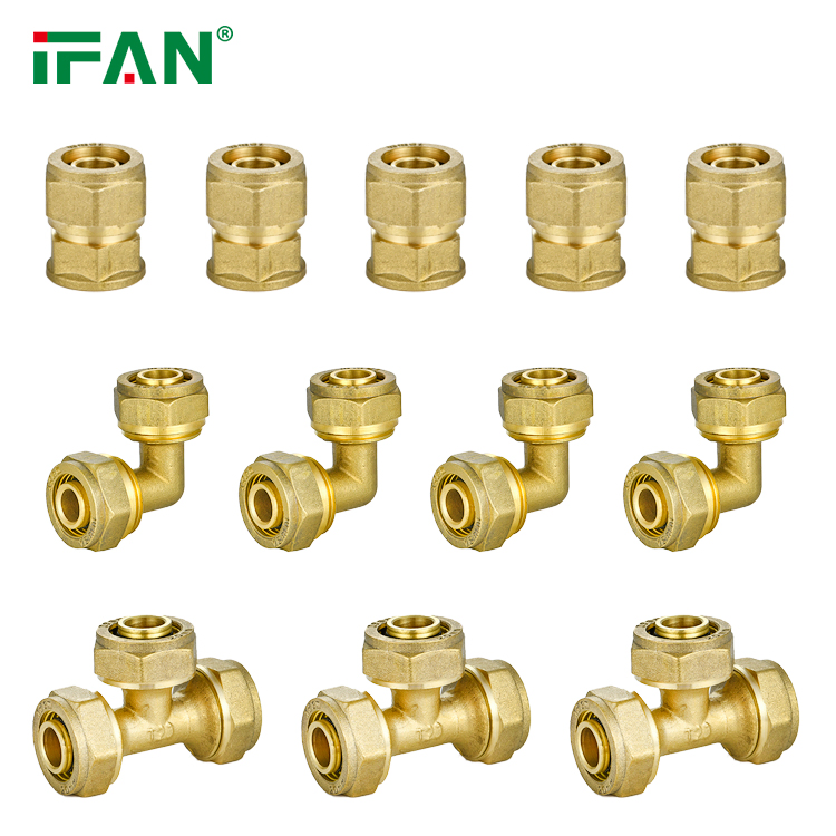 Ifan DIN 8074/8075 16mm 20mm 25mm 32mm Coupling Pex Compression Fittings
