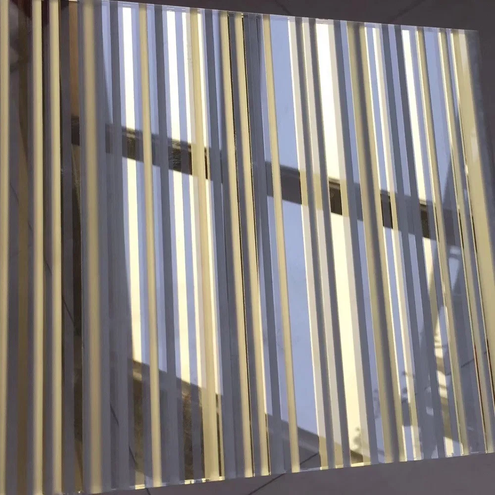 Fation Modern Stained/Fused/Art Decorative Glass for Wall Decoration/Door/Office Partition