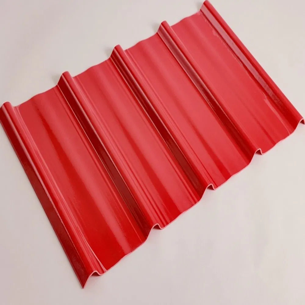 2.0mm Thickness Corrugated Roofing Sheet Fiber Sheet Glass Fiber Sheet FRP Opaque Sheet