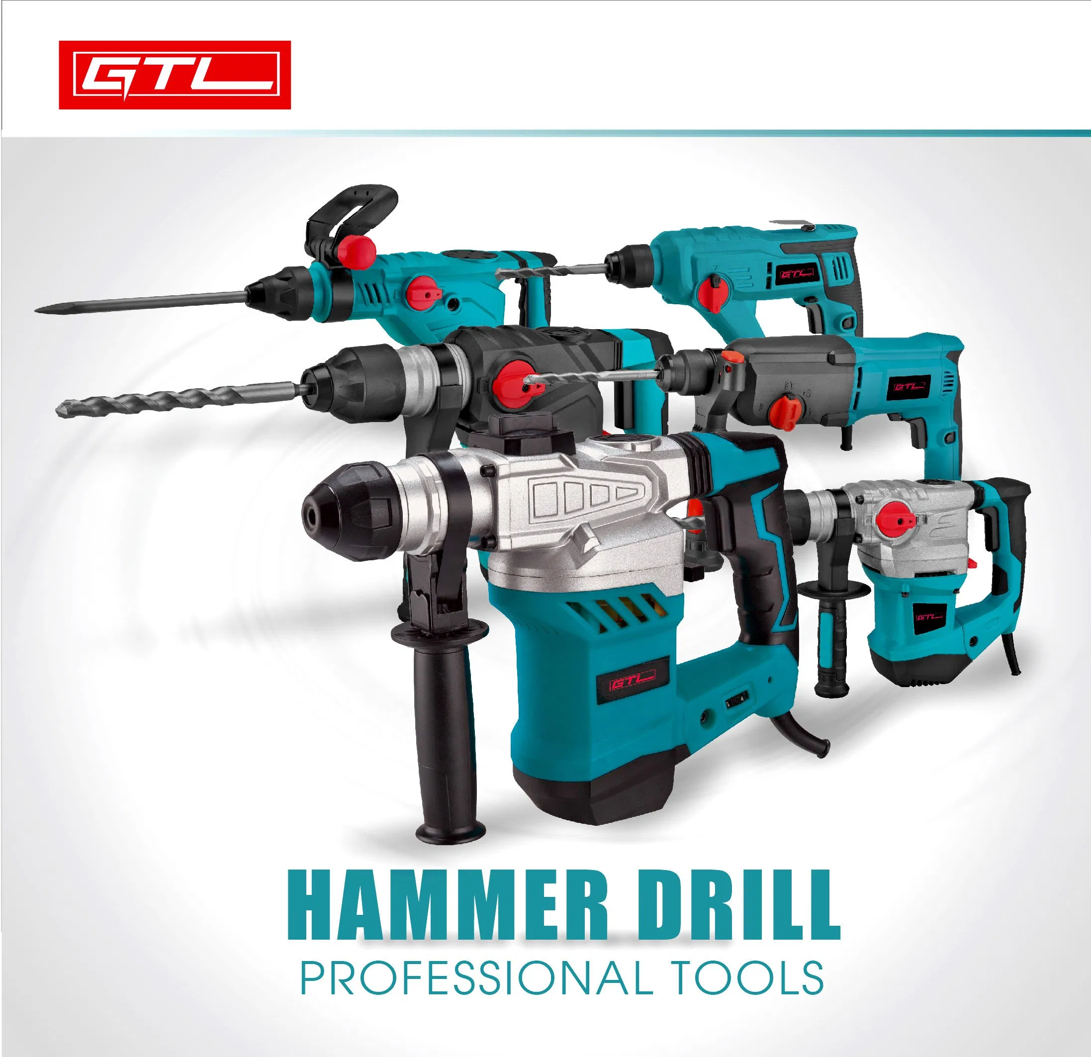 Gtl Electric Drilling Tools Machine 32mm 3 Function Rotary Hammer (HD038)