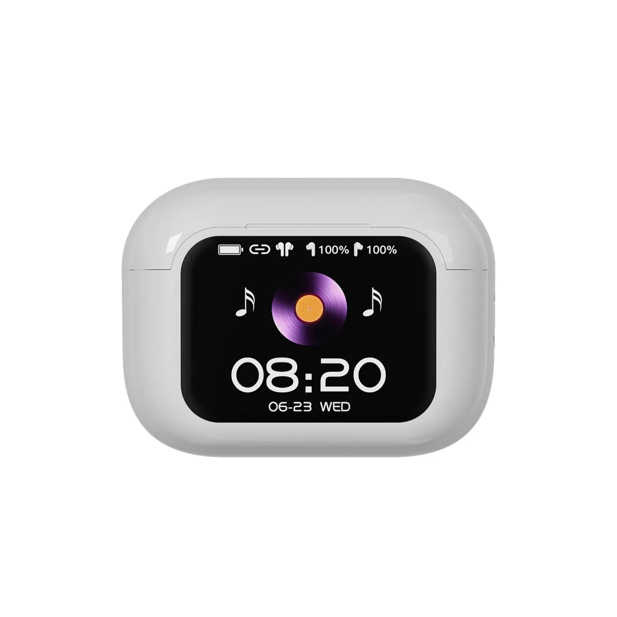 Bluetooth наушники с сенсорным экраном, 15 м радиус