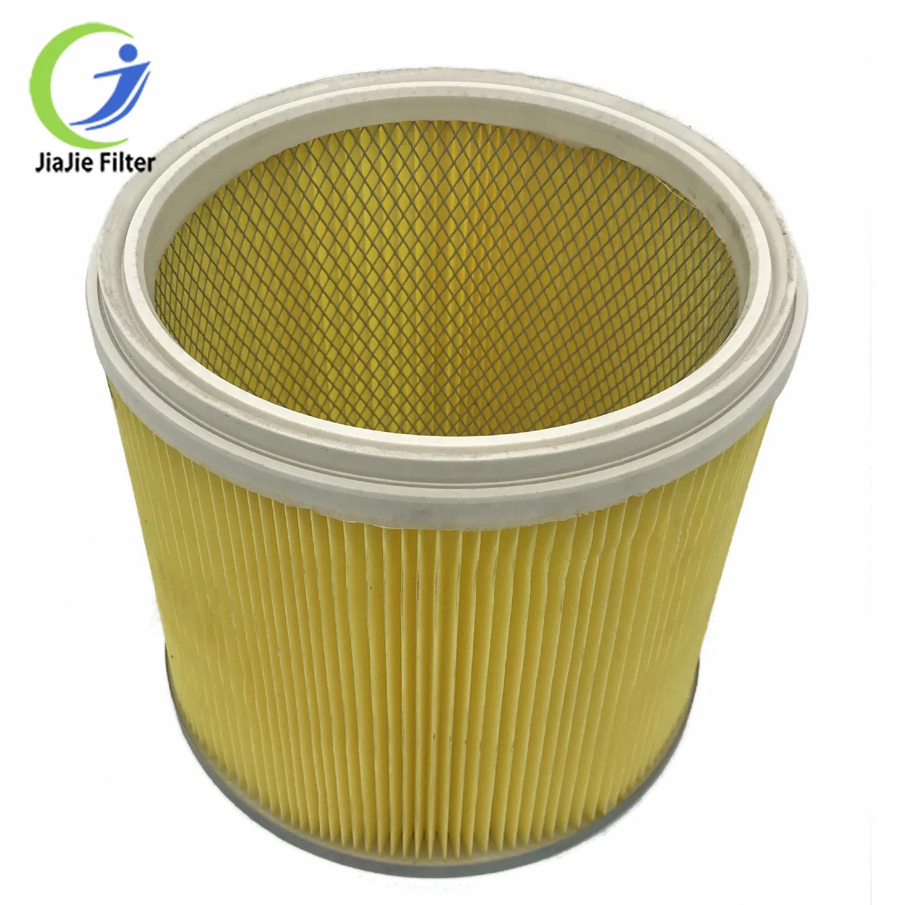 Acuum Cleaner Dust Air Purifier Home Appliance Part Circular Soft Rubber Mesh Filter Cartridge Yellow Paper for Boschs Gas12-50
