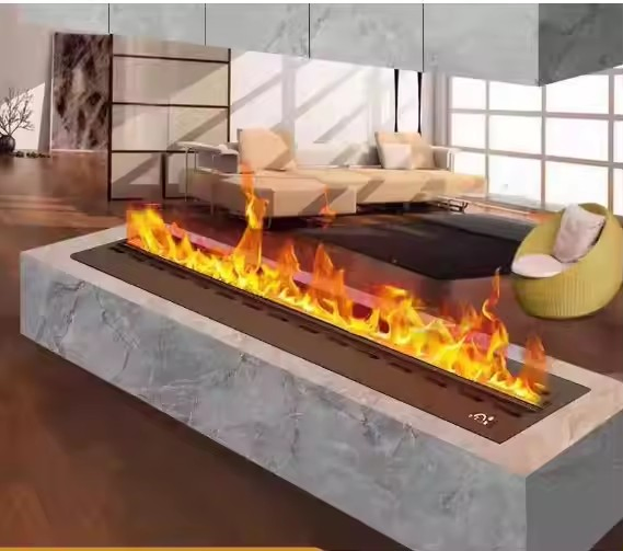 New Fashion Good Smart Media Insert Home Appliance 3D Atomized Fireplace