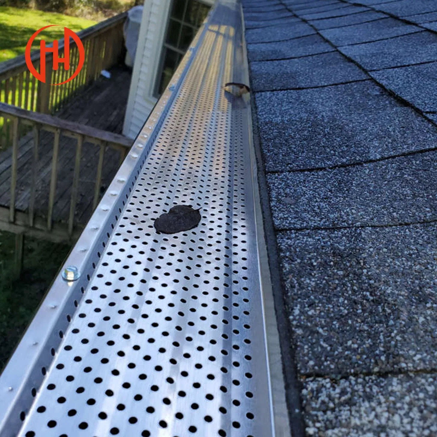 Aluminium Expanded Roof Gutter Guard Mesh Leaf Filter Rain Gutter