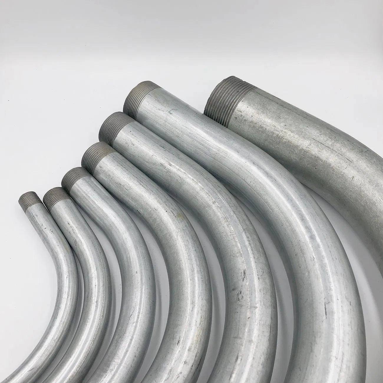 Galvanized Steel Rmc Rigid Threaded Elbow Conduit IMC Hardware Radius 90 Degree Elbow