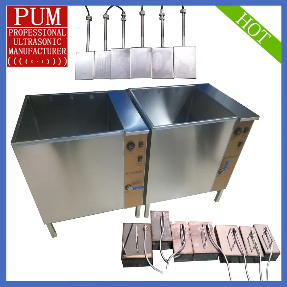 4800W Dual Tank Ultrasonic Cleaner for Precision Metal Hardware Washing