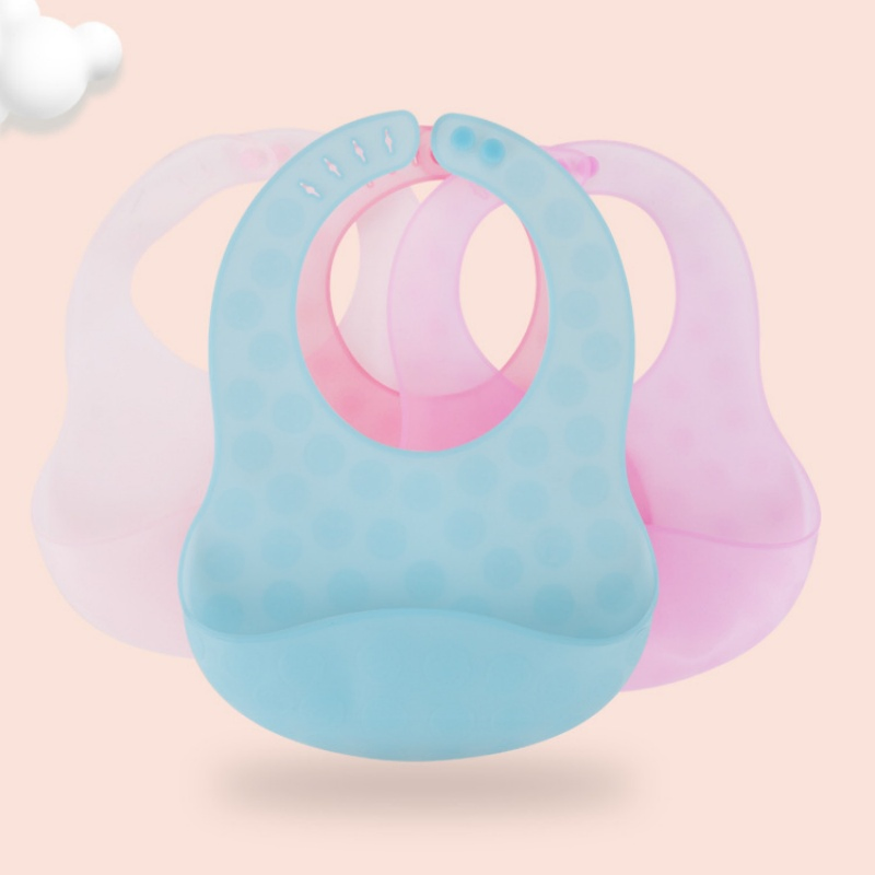 Food Grade China Wholesale Manufacturer Waterproof Animals Silicone Baby Bibs Custom