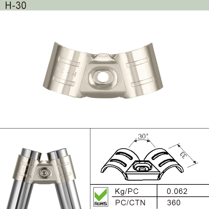 Nickel Plated Joint for Industrial Production Shelf (H-160)