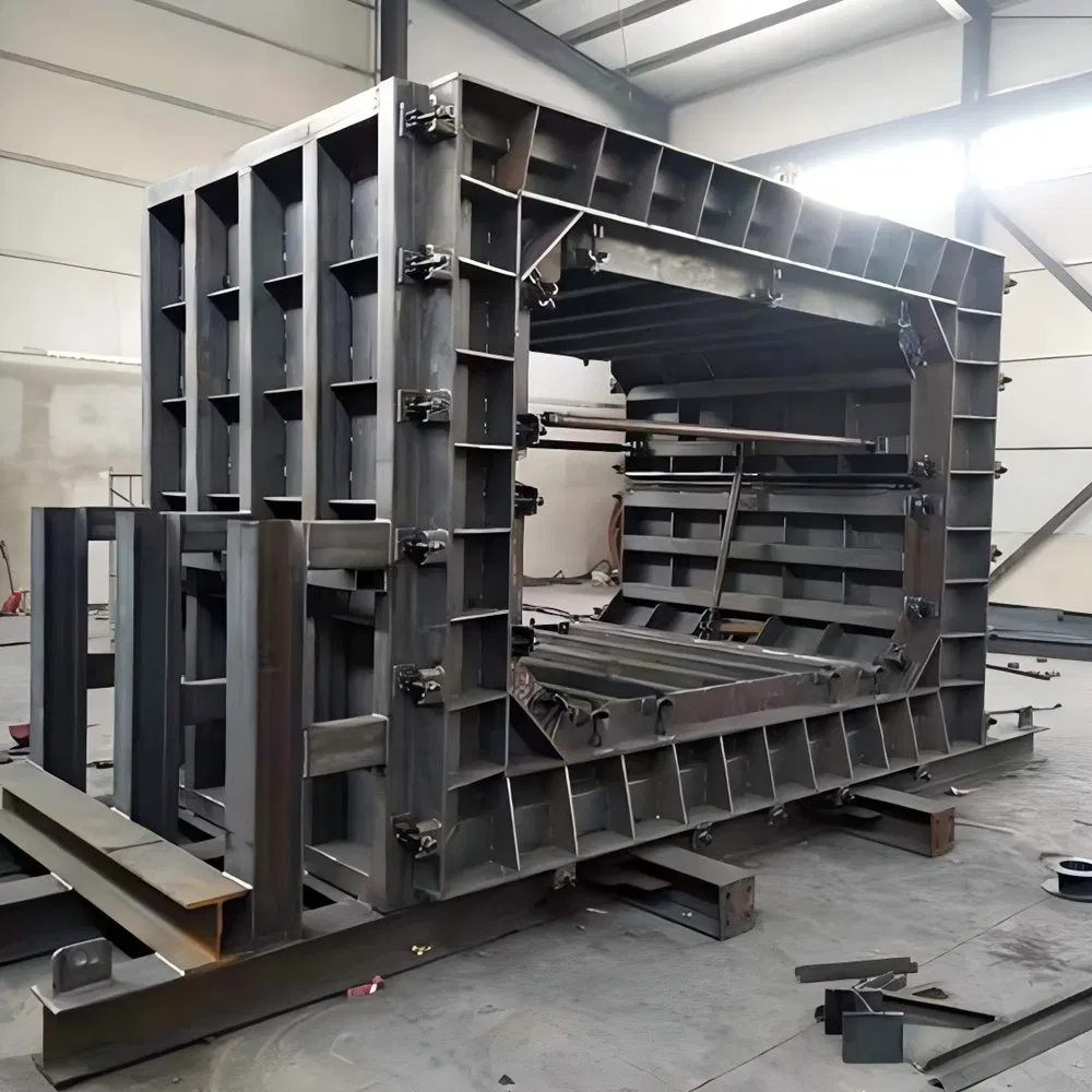 High Strength and Durable Box Culvert Mould Steel Formwork with Long Life for Civil Engineering Projects