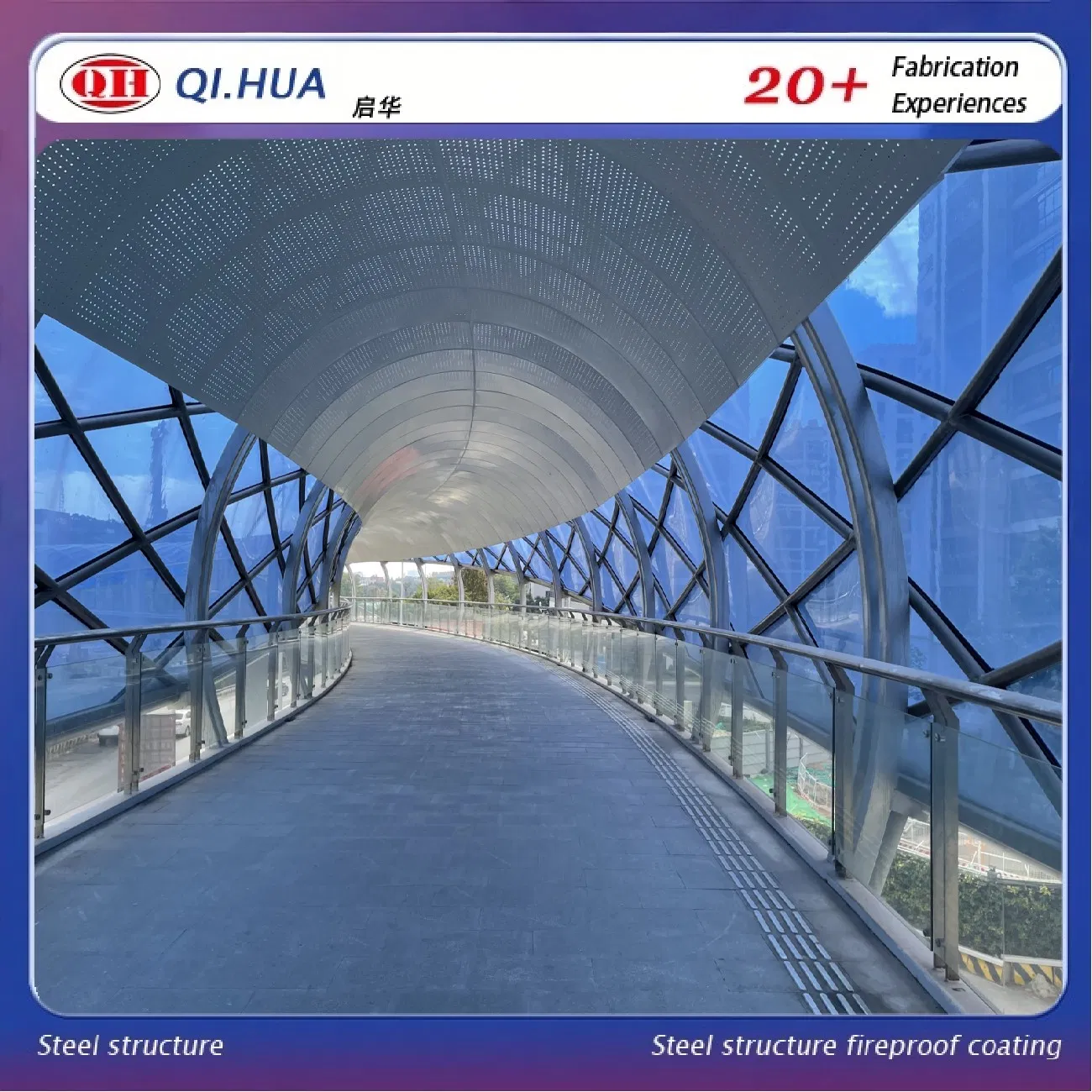 Prefab Customized Earthquake Resistance Innovative Steel Bridges