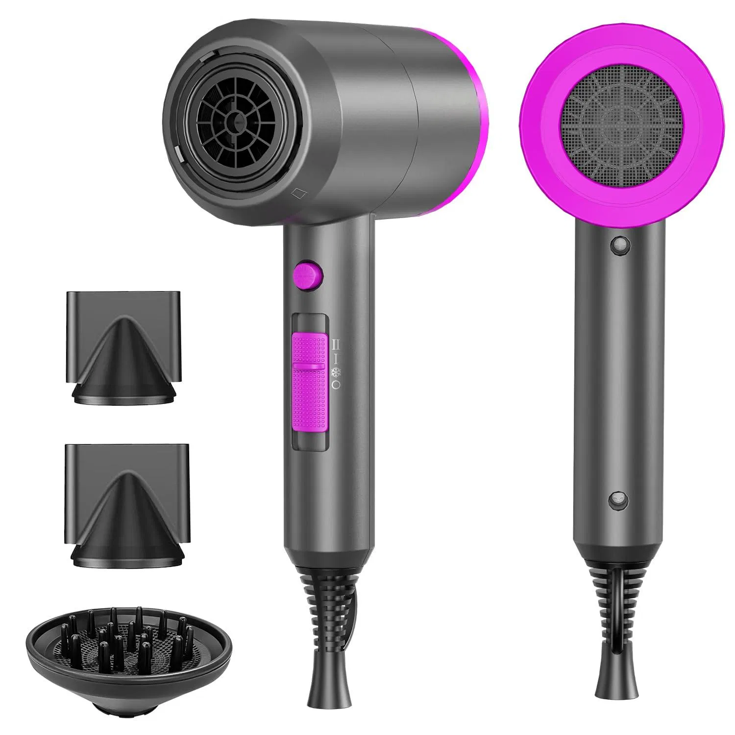 Intelligent Constant Temperature High-Speed Hair Dryer Low Noise Secador De Pelo professional for Home Travel Salon