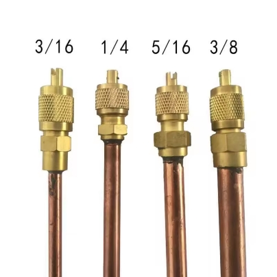 Access Valve 1/4 3/16 5/16 3/8 for Air Conditioner