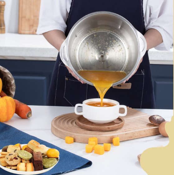 New Stainless Steel Fully Automatic Meat Grinder, Home Blender, 5L Large Capacity, Meat Mincer, Multifunctional Food Processor.