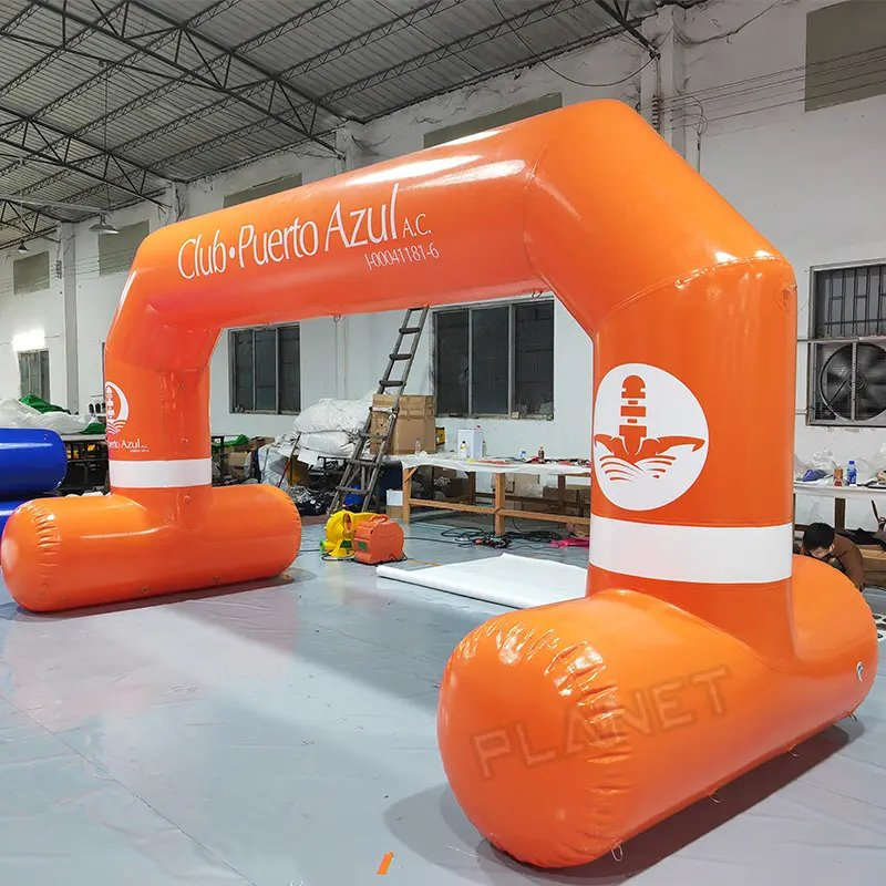 Open Water Advertising Inflatable Entrance Sport Arch Outdoor Finish Line Inflatable Archway