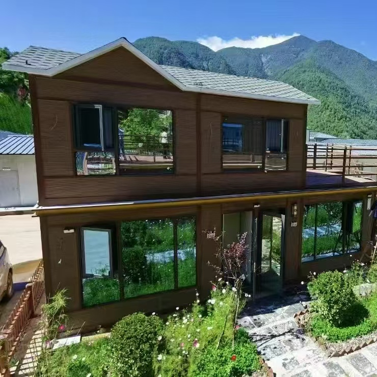 Luxury Comfortable Prefabricated Tiny Mobile House Light Steel Villa Suppliers