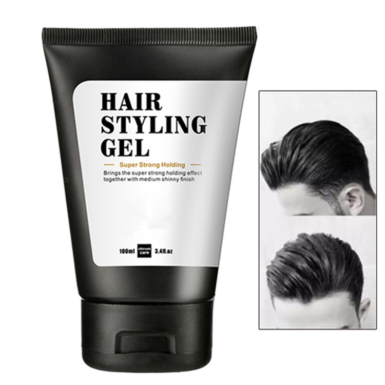 Herbal Natural Styling Super Strong Holding Hair Styling Gel for Men