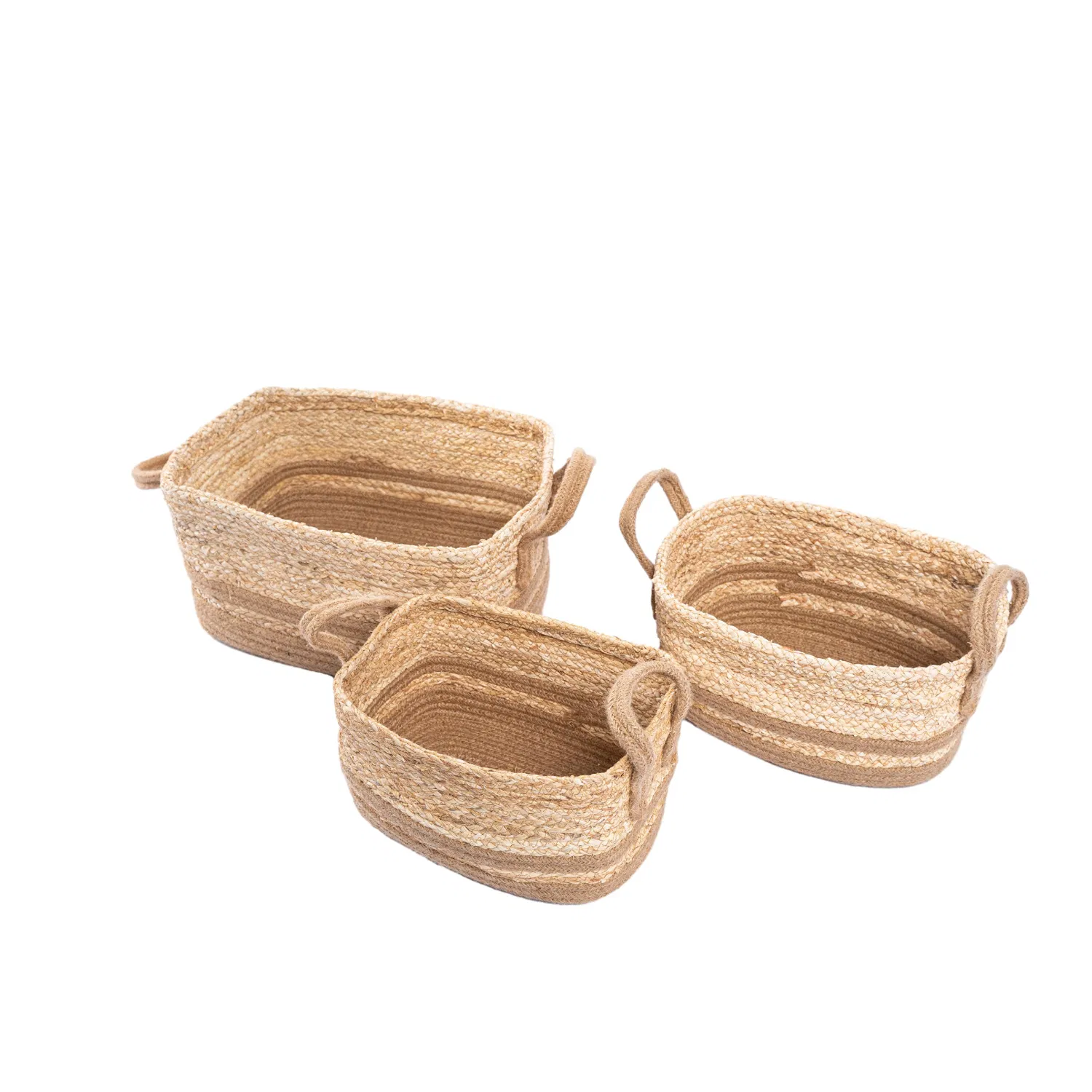 Corn Husk Woven Storage Basket Table Cosmetics Clothes Toys Snacks Miscellaneousstorage Basket