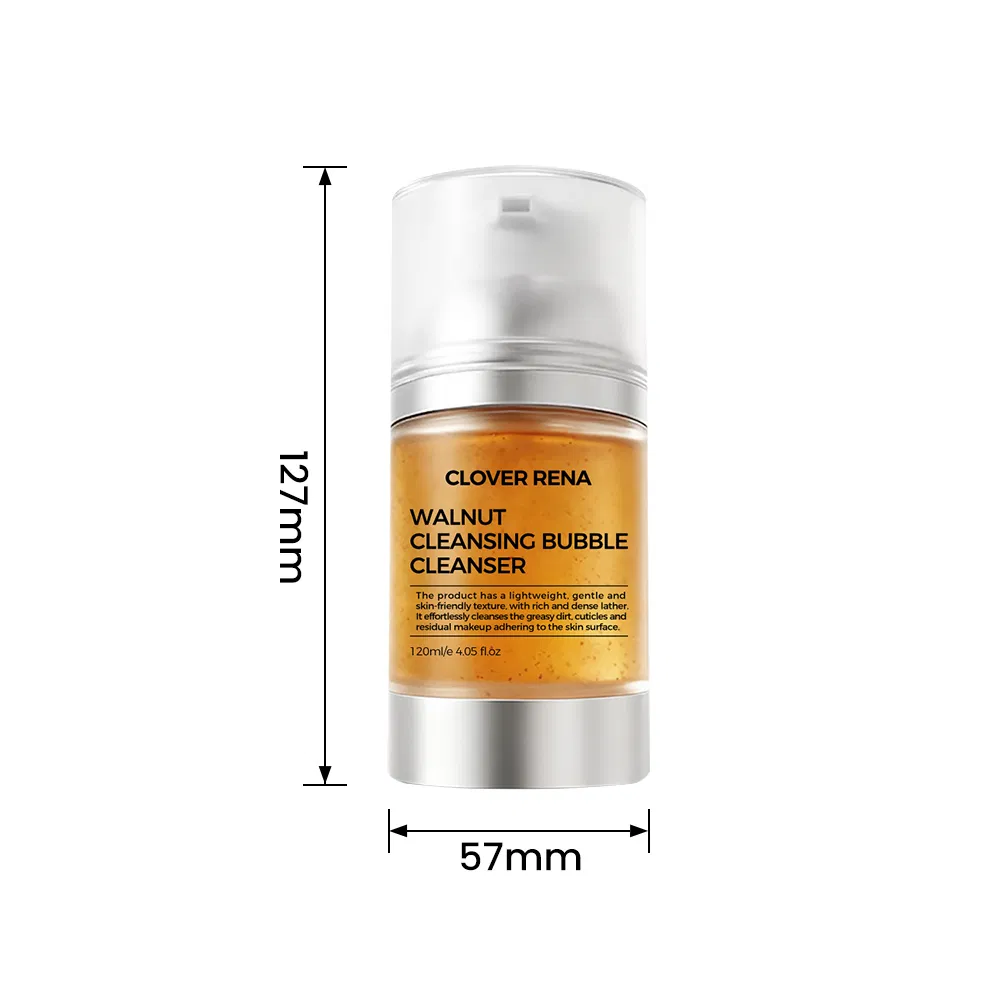 Face Cream Anti-Spot Acne Cleanser Purifying Daily Walnut Polypeptide Cleanser Deep Clean Pore Whitening for All Skin Type