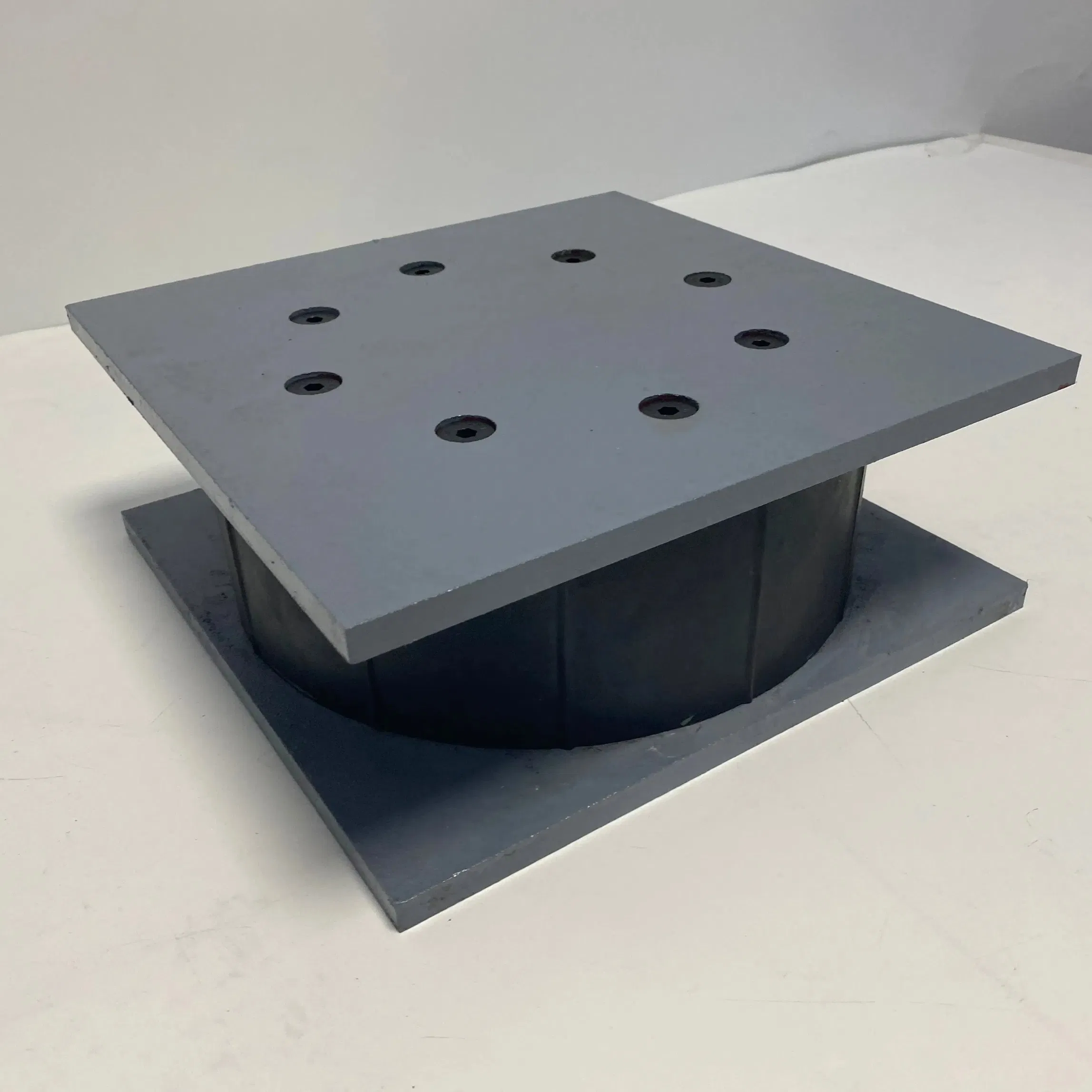 Laminated Natural Rubber Bearing Seismic Isolator High Damping Bridge Rubber Bearings for Bridges and Buildings