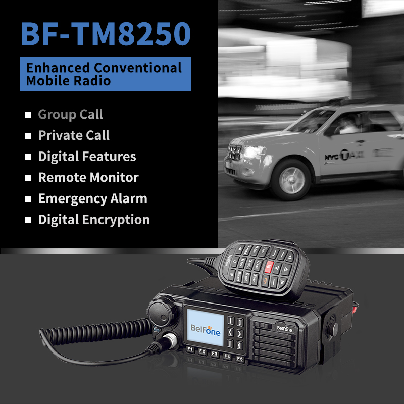 Мобильная рация Belfone BF-TM8250 GPS для транспорта