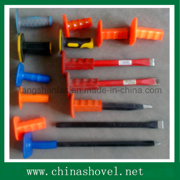 Долото холодное плоское и острое с пластиковой рукояткой