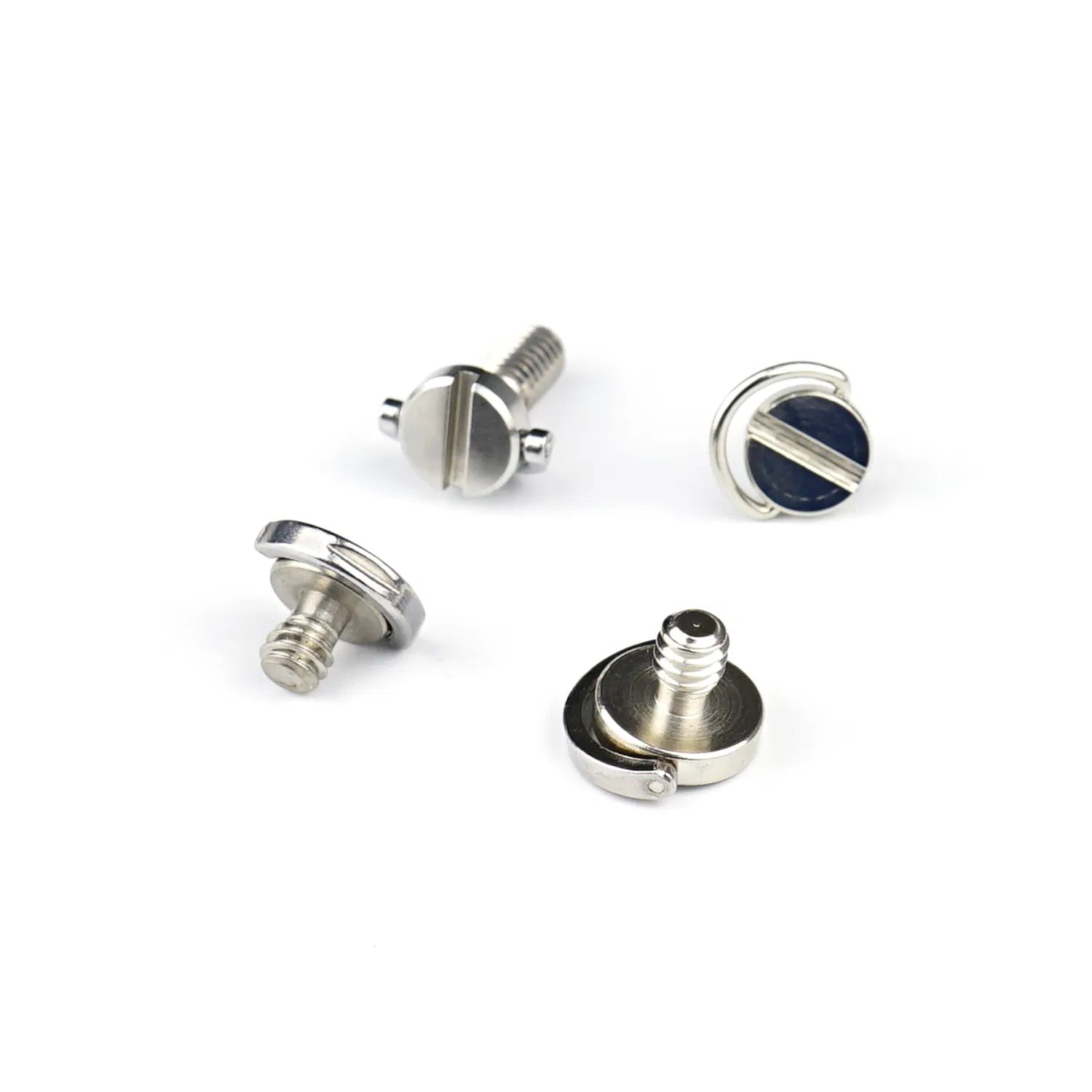 Metal Fabrication Custom 1/4 D-Ring Camera Screw Stainless Steel Hidden Camera Screw Camera Tripod Mounting Screws