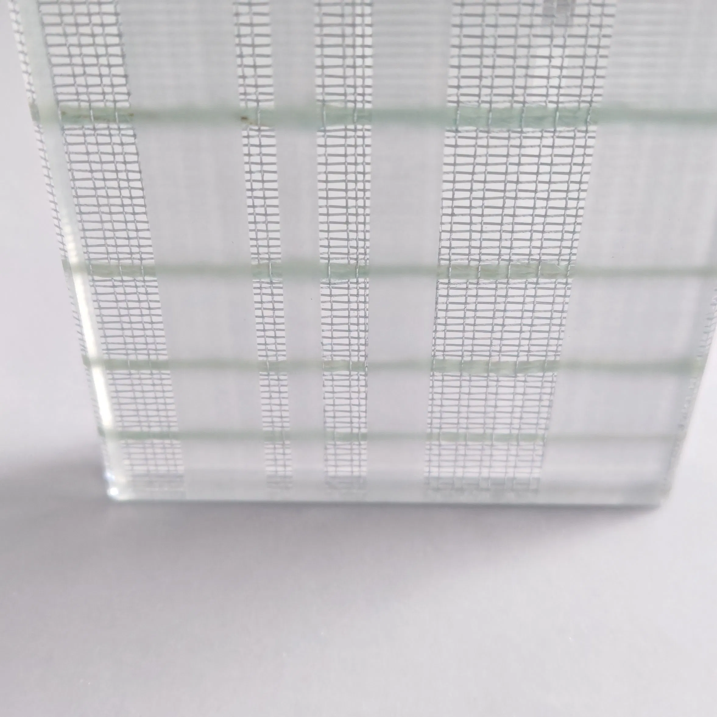 Modern Metallic-Accent Mural Glass Bespoke Focal Wall Laminated Glass