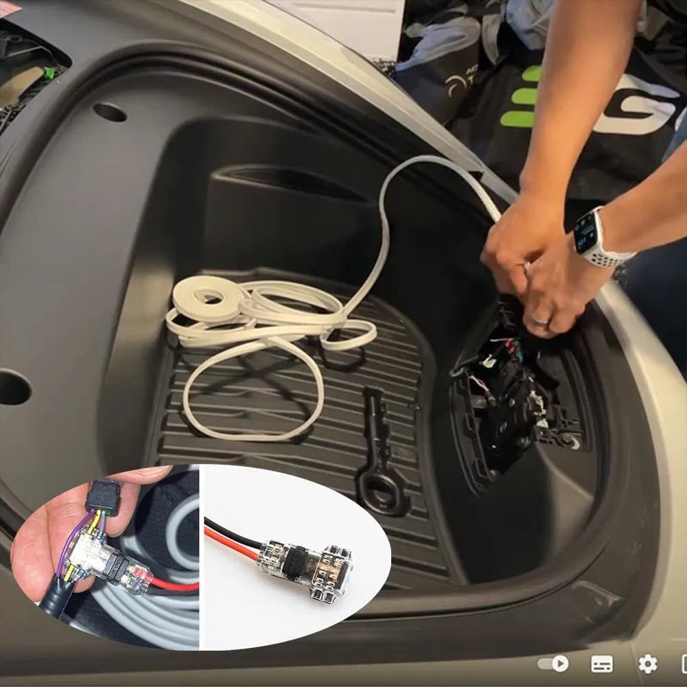 LED Light Strip for Car Hood - Flexible Atmosphere Lighting, Easy DIY Installation