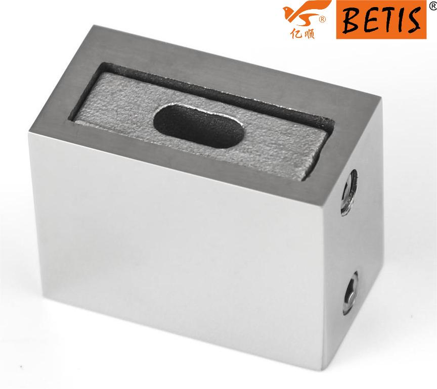 Shower-Enclosure Hardware Pipe Fitting Stainless-Steel Mirror Finish Header-Bar Bracket Holder Tube Connector
