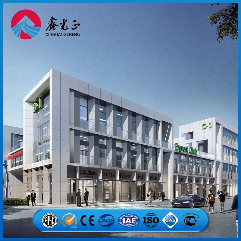 Advanced Structural Endurance Pipe Hanging Support Reinforcement Retention Unit Metal Prefab/Prefabricated Steel Structure Multi-Story/High-Rise Office Building