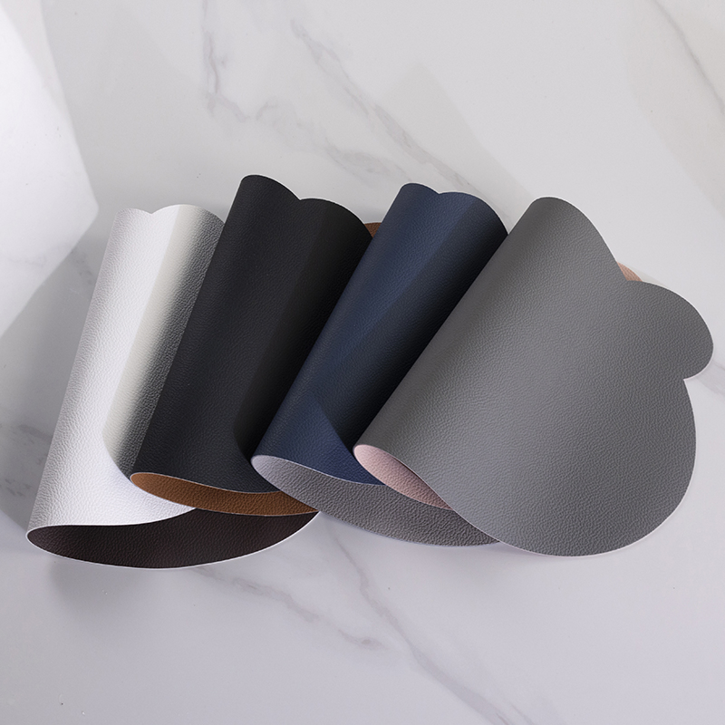PVC Leather Table Mat Placemats Special Shape Cloud Shape Cute Style Heat Insulation Placemats