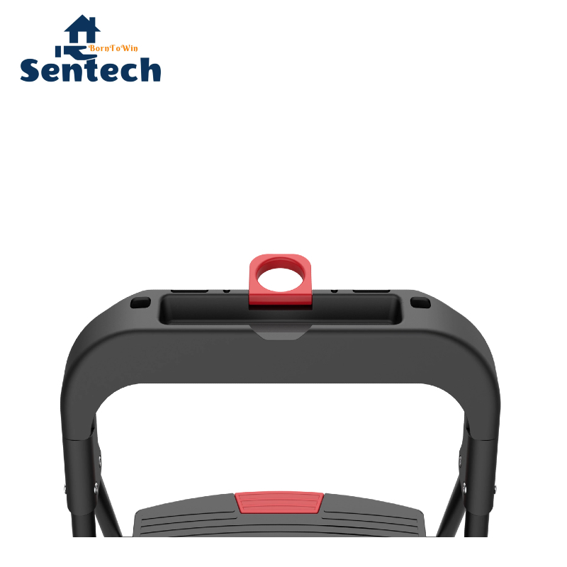 4 Steps Black Color Folding Step Ladders for Kitchen Anti-Slip Function ANSI Type III