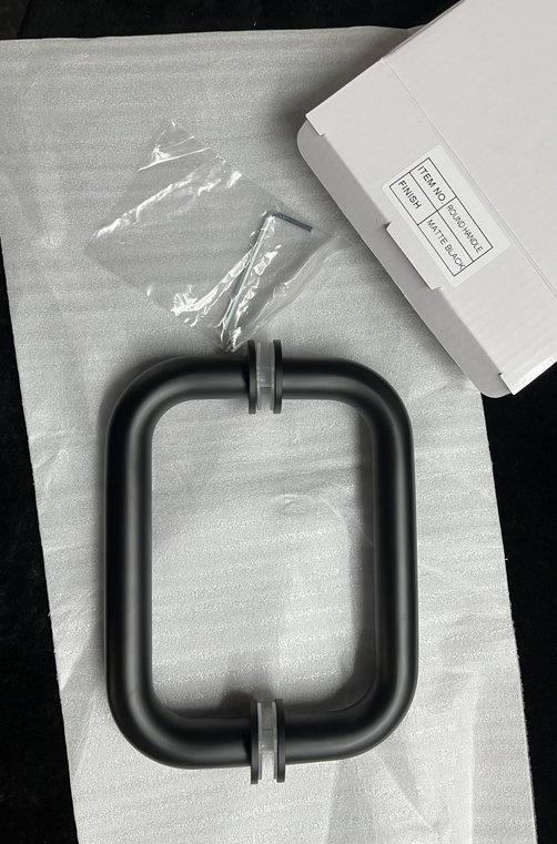 Crl Polished Chrome 6" Bm Series Tubular Back-to-Back Pull Handle