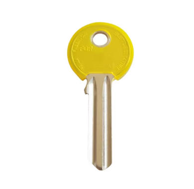 Competitive Price Solid Brass Carabiner Padlock Key Blank Llave Venezuela Plastic Head Key