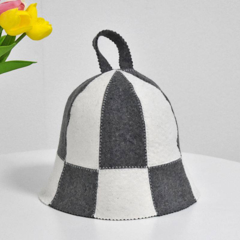 Original Wool 2mm Thickness Thick Heavy Felt Sauna Hat Hot-Selling Style & Factory Direct Sales