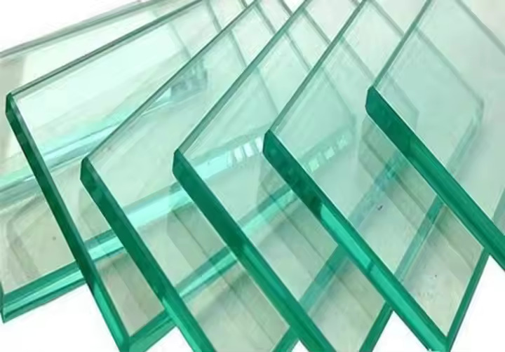 Clear Toughened Glass Partition Wall 10mm 12mm with Polished Flat Edge