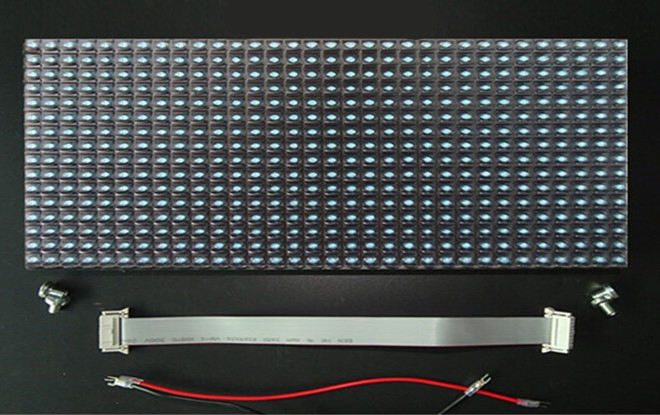 Blue Text Display Module for Outdoor P10 Single LED Screen