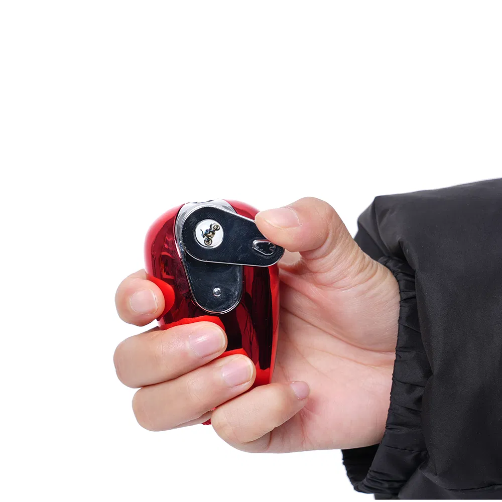 Motorcycle Tank Shaped Lighter Labor-Saving Rocker Arm Ignition Straight Lighter for Men