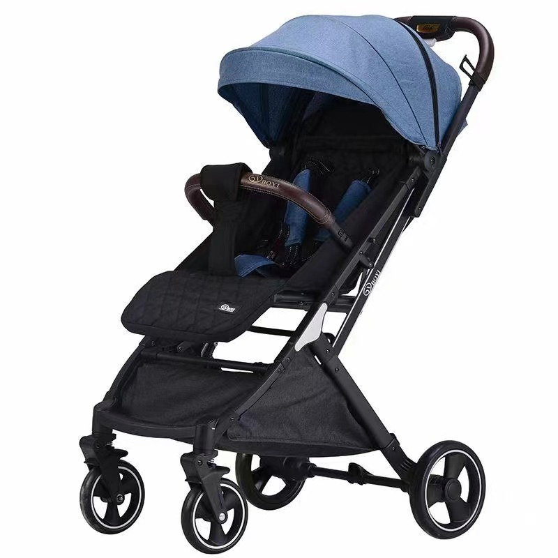 Foldable Baby Carriage 3 in 1 Baby Stroller Luxury High Landscape Poussette Multi-Functional
