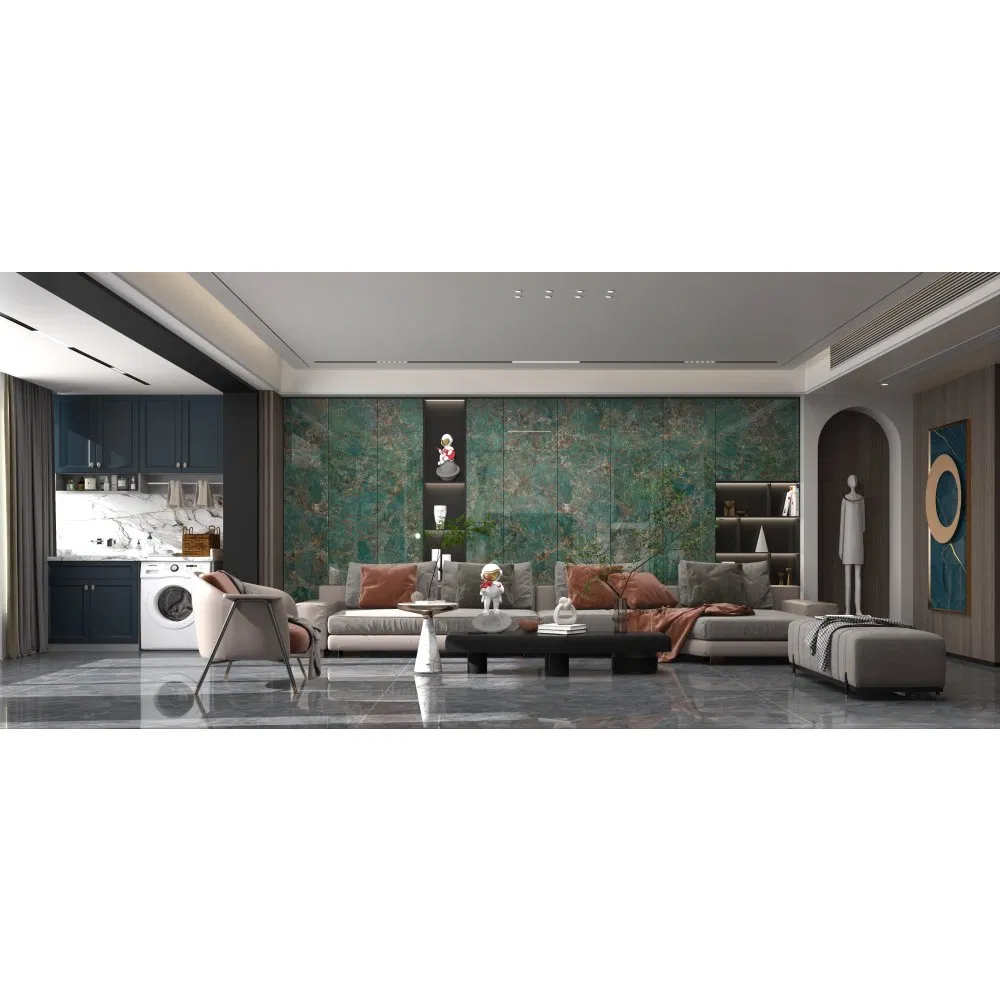 Bathroom Countertops Versatile Big Thick Marble-Look Mineral-Based Seamless Heat-Resistant Big Size Large Format Sintered Stone