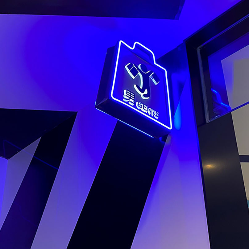 Toilet Electronic LED Guide Sign