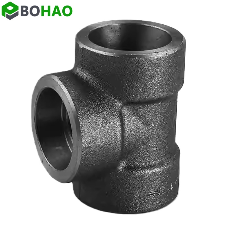 Factory Wholesale Carbon Steel Pipe Fittings High Pressure 6'' Socket Weld Tee