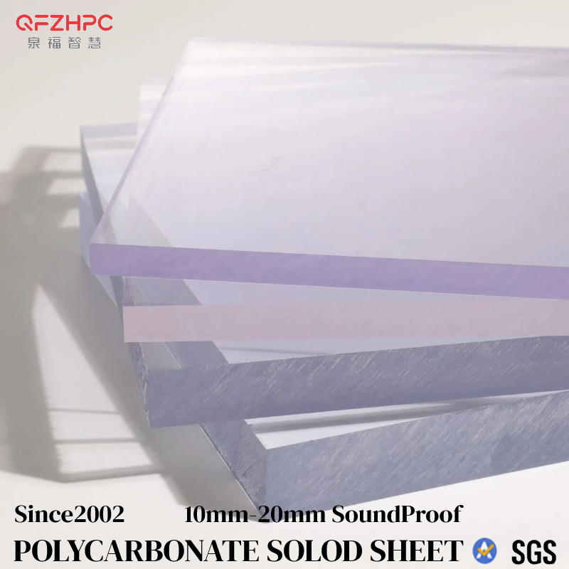 Weather Resistant and High Impact Polycarbonate Solid Sheet for Raod Sound Barrier