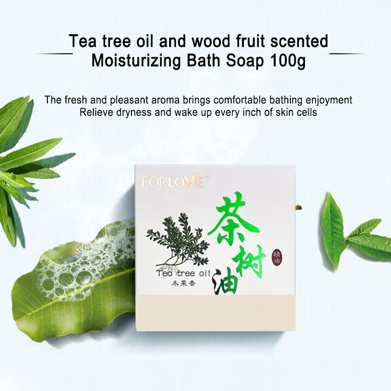 Lmz Soothing Tea Tree Oil Bath Soap for Itchy Skin Relief