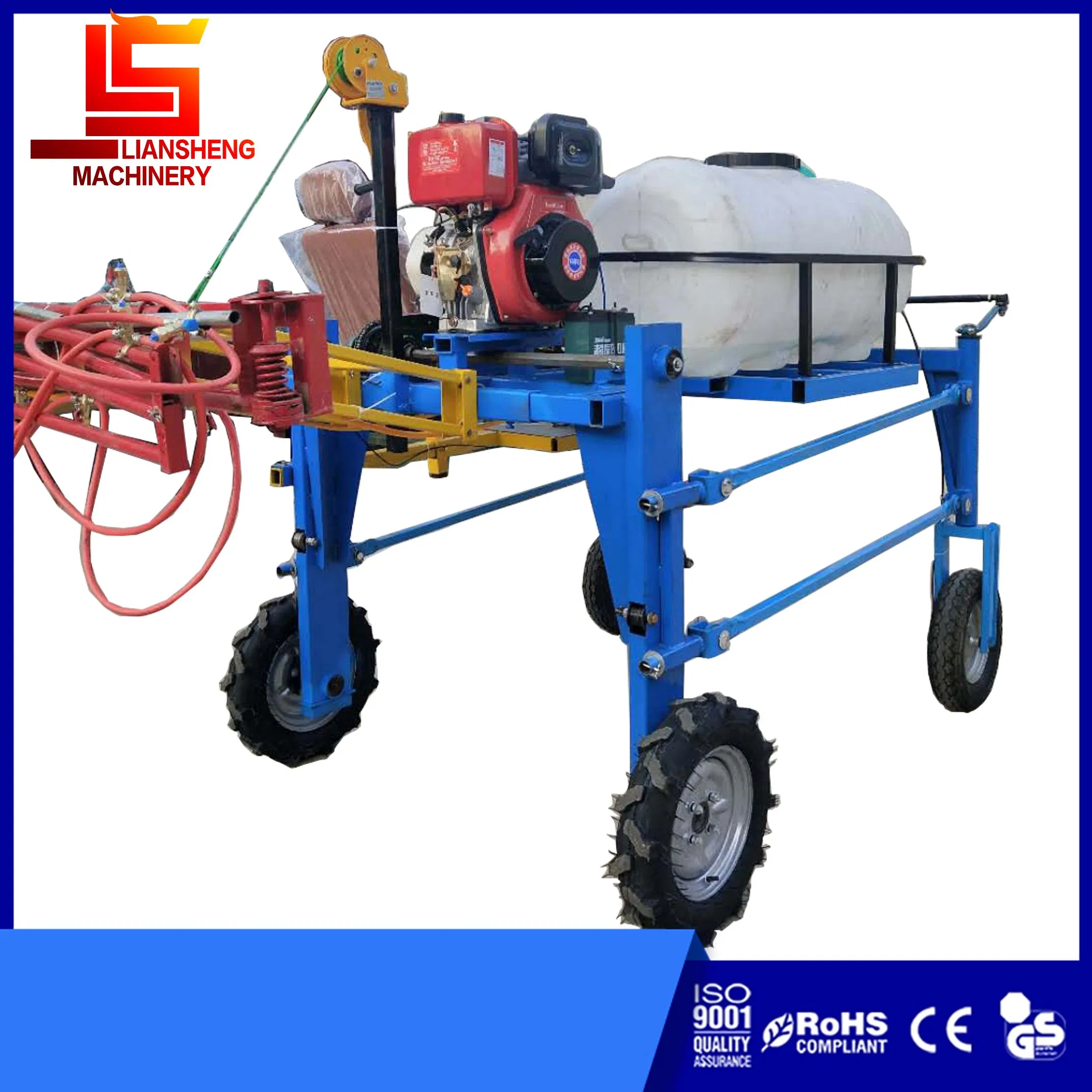 Diesel Riding Self-Propelled Sprayer, Vegetable, Peanut, Corn, Soybean Crop Foliar Sprayer